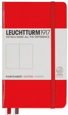 Caiet cu elastic A6, 94 file, punctat, Leuchtturm1917 