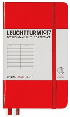 Caiet cu elastic A6, 94 file, dictando, Leuchtturm1917