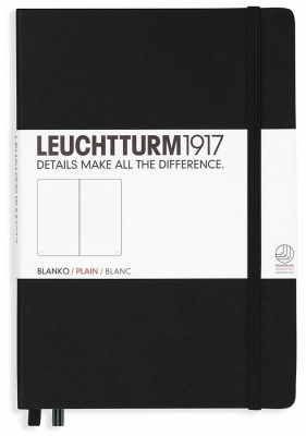 Caiet cu elastic A5, 125 file, velin, Leuchtturm1917 