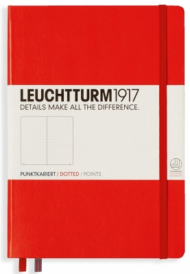 Caiet cu elastic A5, 125 file, punctat, Leuchtturm1917 