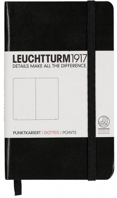 Caiet cu elastic A6, 94 file, punctat, Leuchtturm1917 
