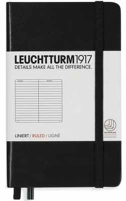 Caiet cu elastic A6, 94 file, dictando, Leuchtturm1917