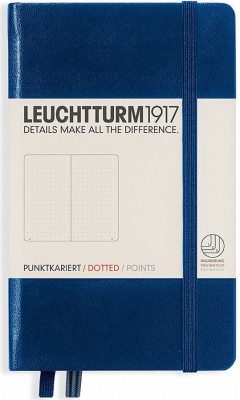 Caiet cu elastic A6, 94 file, punctat, Leuchtturm1917 