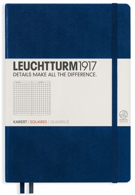Caiet cu elastic A5, 125 file, matematica, Leuchtturm1917