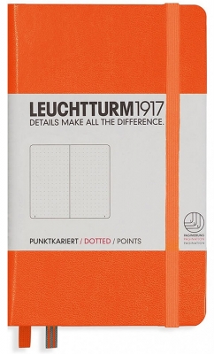 Caiet cu elastic A6, 94 file, punctat, Leuchtturm1917 