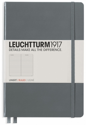 Caiet cu elastic A5, 125 file, dictando, Leuchtturm1917