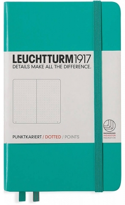 Caiet cu elastic A6, 94 file, punctat, Leuchtturm1917 
