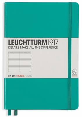 Caiet cu elastic A5, 125 file, dictando, Leuchtturm1917