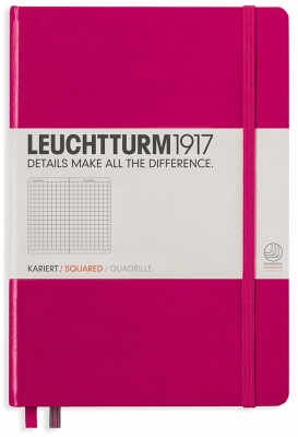 Caiet cu elastic A5, 125 file, matematica, Leuchtturm1917