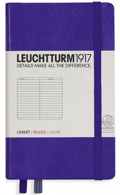 Caiet cu elastic A6, 94 file, dictando, Leuchtturm1917