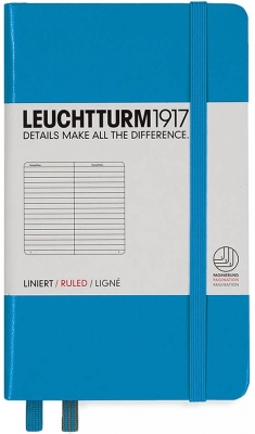 Caiet cu elastic A6, 94 file, dictando, Leuchtturm1917