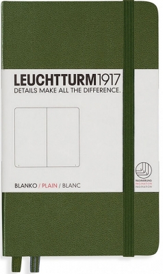 Caiet cu elastic A6, 94 file, velin, Leuchtturm1917 