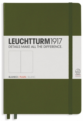 Caiet cu elastic A5, 125 file, velin, Leuchtturm1917 