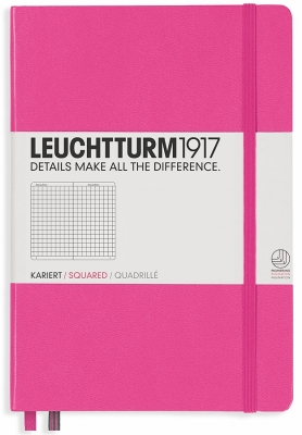 Caiet cu elastic A5, 125 file, matematica, Leuchtturm1917
