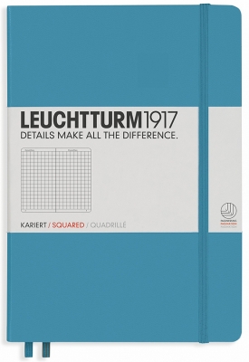 Caiet cu elastic A5, 125 file, matematica, Leuchtturm1917