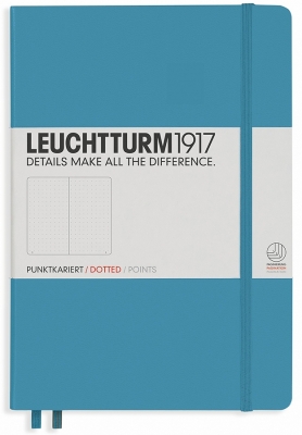 Caiet cu elastic A5, 125 file, punctat, Leuchtturm1917 