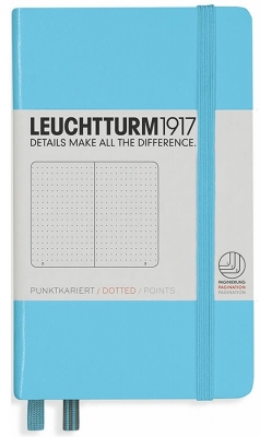 Caiet cu elastic A6, 94 file, punctat, Leuchtturm1917 