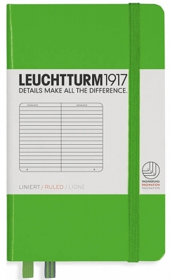 Caiet cu elastic A6, 94 file, dictando, Leuchtturm1917