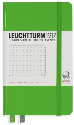 Caiet cu elastic A6, 94 file, punctat, Leuchtturm1917 