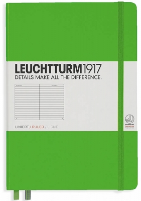 Caiet cu elastic A5, 125 file, dictando, Leuchtturm1917