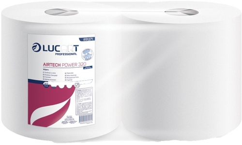 Laveta multifunctionala, Airtech Power 320, 2 role/bax, 851271, Lucart