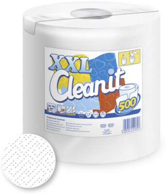 Prosop universal Cleanit Lucart XXL, 2 straturi, 500 foi, 105m