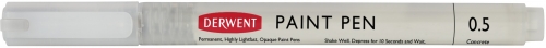 Liner Professional, 0.5 mm, pentru suprafete multiple, 5 buc/set, culori mate, nuante alb-negru, Derwent