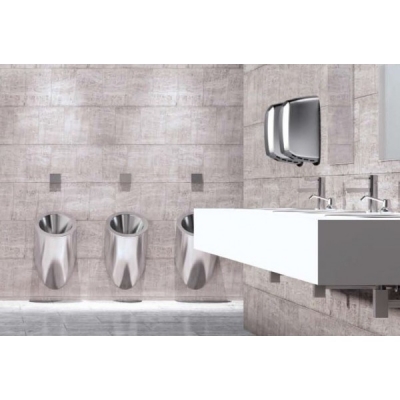 Uscator de maini cu actionare senzor, din inox satinat, Machflow Mediclinics