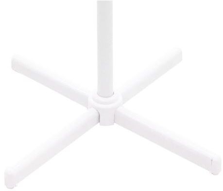 Ventilator oscilant cu stativ Manutan Expert, 40 cm, alb