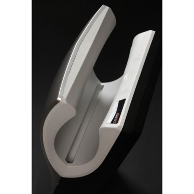 Uscator de maini vertical cu actionare senzor, din plastic alb, Dualflow Plus Mediclinics