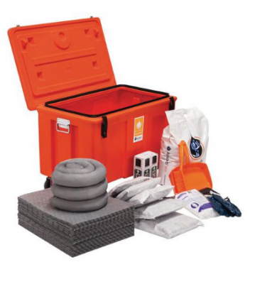 KIT interventie urgenta, ulei, capacitate absorbtie 110L