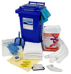 KIT de urgenta, ulei, capacitate de sorbtie 118L