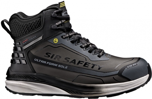 Pantofi din spuma Eva Journey Sir Safety, S3S HRO FO SR ESD, gri