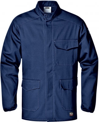 Jacheta sudura flame retardant, albastra, Sir Safety
