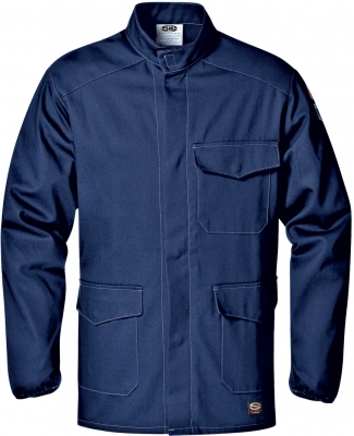 Jacheta sudura flame retardant, albastra, Sir Safety