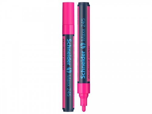 Marker pentru sticla Maxx 245, culoare roz, Schneider 
