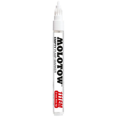 Marker gol reincarcabil 111EM, varf rotund, 2 mm, Molotow