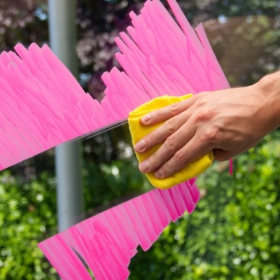 Marker creta lichida, varf tesit, 4-8 mm, Chalk Marker Basic, 6 culori/set Molotow