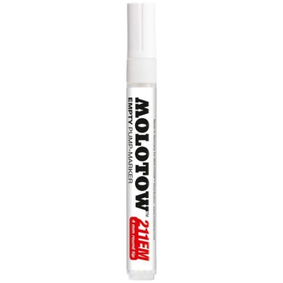 Marker gol reincarcabil 211EM, varf rotund, 4 mm, Molotow