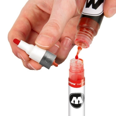 Marker gol reincarcabil 211EM, varf rotund, 4 mm, Molotow