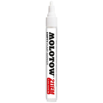 Marker gol reincarcabil 211EM, varf rotund, 4 mm, Molotow
