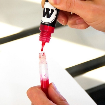 Pensula cu rezervor, diferite dimensiuni, Aqua Squeeze Basic 6 buc/set Molotow