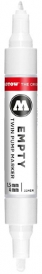 Marker gol reincarcabil, 224EM, varf dublu, 1.5 – 4 mm, Molotow