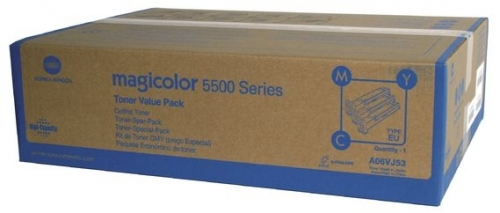 Multipack Cmy A06Vj53 3X12K Original Konica Minolta Magicolor 5550