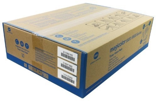 Multipack Cmy A06Vj52 3X6K Original Konica Minolta Magicolor 5550