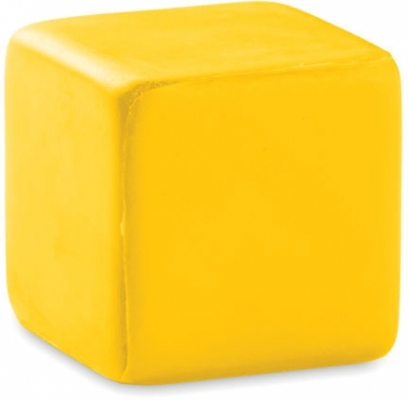 Cub antistres, culoare galben, piele sintetica