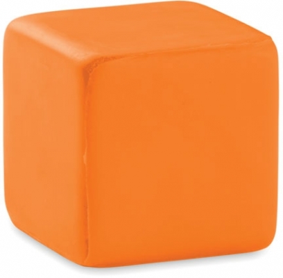 Cub antistres, culoare portocaliu, piele sintetica 