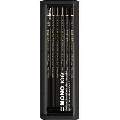 Creioane grafit, 7H, MONO 100, 12 buc/set Tombow