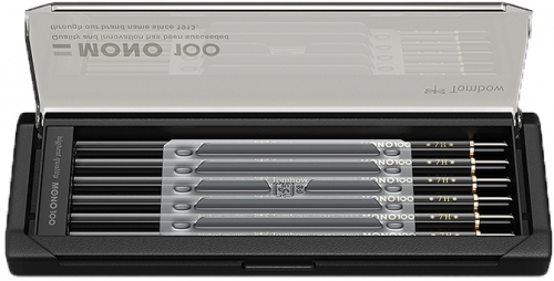 Creioane grafit, 7H, MONO 100, 12 buc/set Tombow