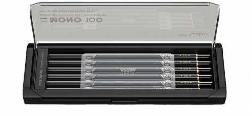 Creioane grafit, 9H, MONO 100, 12 buc/set Tombow